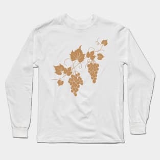 Cute Wine Grapes Long Sleeve T-Shirt